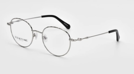 Оправа For Art's Sake Bone I Silver с покрытием BlueBlocker 